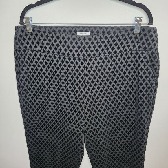 Crown & Ivy Pants Womens 14 - Picture 3 of 7
